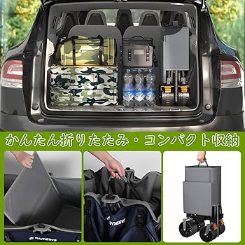 Amazon | Raynesys キャリーワゴン 特大容量260L 高耐荷重200kg 【長物