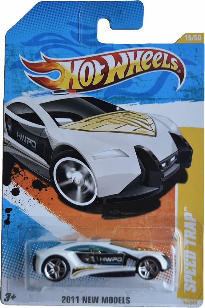 Amazon.com: Hot Wheels Speed Trap, 2011 New Models 15/50 [White