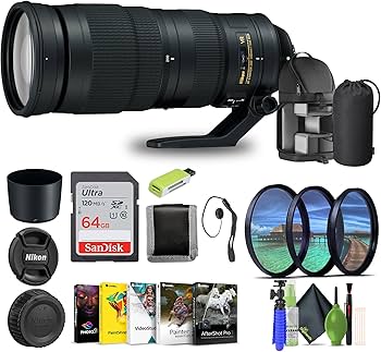 Amazon.com: Nikon - AF-S NIKKOR 200-500mm f/5.6E ED VR Super
