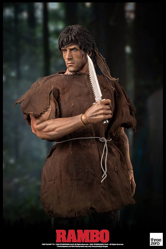 Amazon.co.jp: ThreeZero Rambo:ファーストブラッド ジョン・ランボー