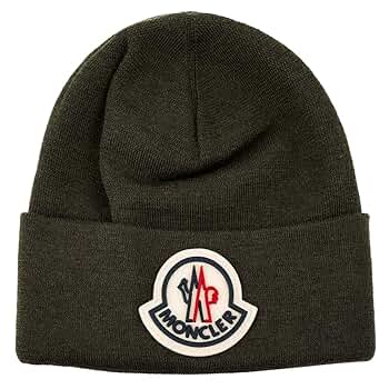 未使用タグ付 モンクレール シルバーフォックスファー ニットキャップ