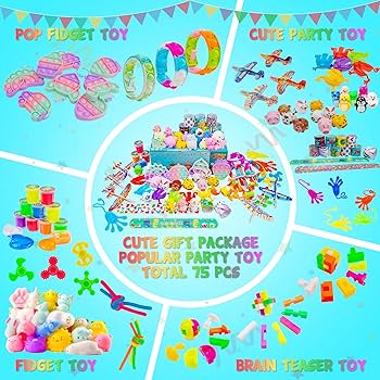 Amazon.com: DQstar Party Favors Toy for Kids 4-8-12, Treasure Box