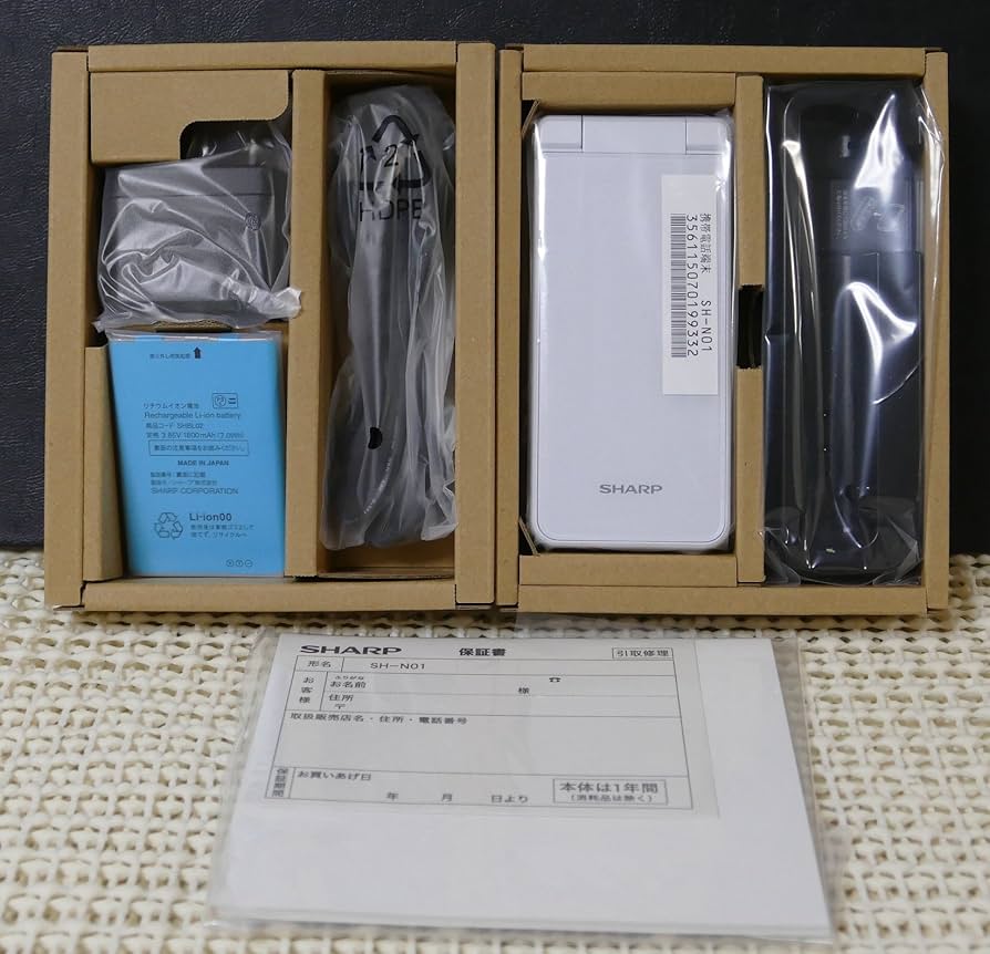 Amazon | シャープ SIMフリー AQUOSケータイ SH-N01（ホワイト） SH