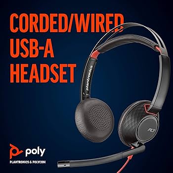 Amazon.com: Plantronics - Blackwire C5220 - Wired, Dual-Ear