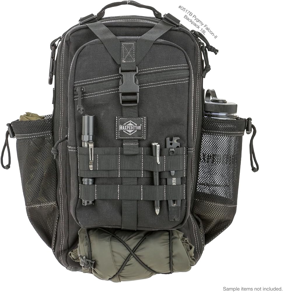 Amazon.co.jp: Maxpedition Pygmy Falcon-Ii (Black) : ファッション