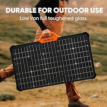 Amazon.com : Jackery SolarSaga 80, Dual-Sided Panels Enhanced