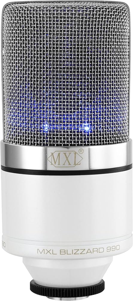 Amazon.com: MXL 990 Condenser Microphone for Podcasting, Singing