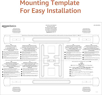 Amazon | Amazonベーシック テレビ壁掛け金具 フルモーション 水平