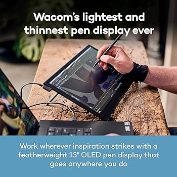 Amazon.com : Wacom Movink Drawing Tablet with Screen, 13.3