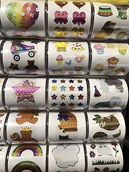 Amazon | ミセスグロスマン ステッカーセット 1000枚以上 25ロール