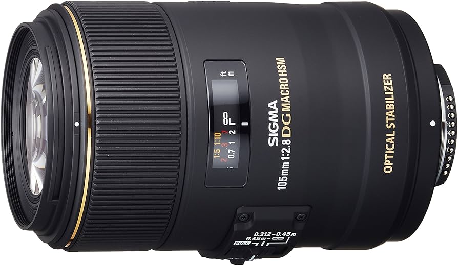 Amazon.com : Sigma 105mm F2.8 EX DG OS HSM Macro Lens for Nikon