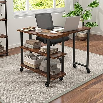 Amazon.com: Giantex 360° Free Rotating Sofa Side Table, Patented