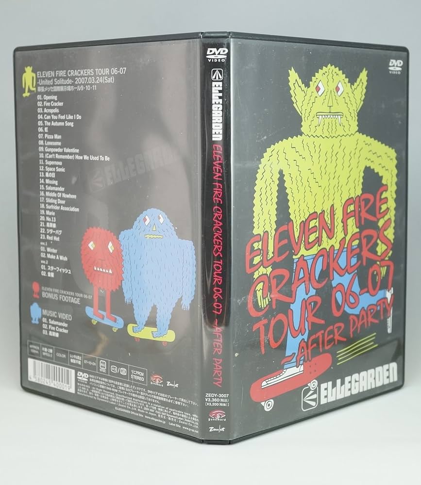 ELLEGARDEN DVD 全6枚セット ELLEGARDEN LIVE DVD 6巻セット