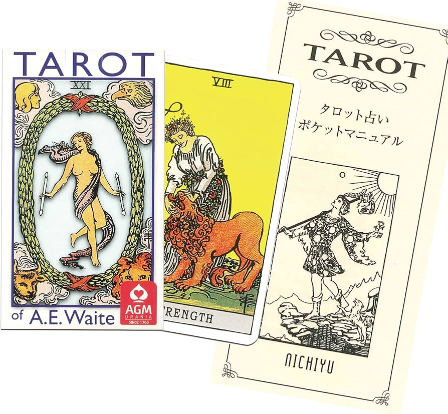 Amazon.co.jp: ニチユー(Nichiyu) タロットカード 78枚 ウェイト版