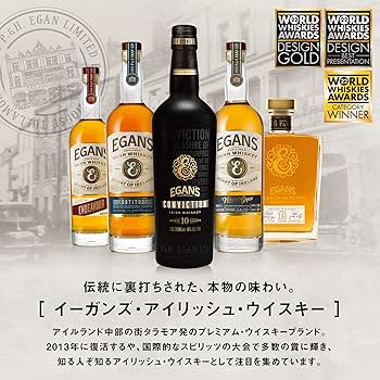 Amazon.co.jp: Egan's イーガンズ コンヴィクション [ ウイスキー 46度