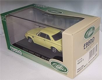 Amazon | エブロ 1/43 トヨタ1600GT 5 1967 イエロー 完成品