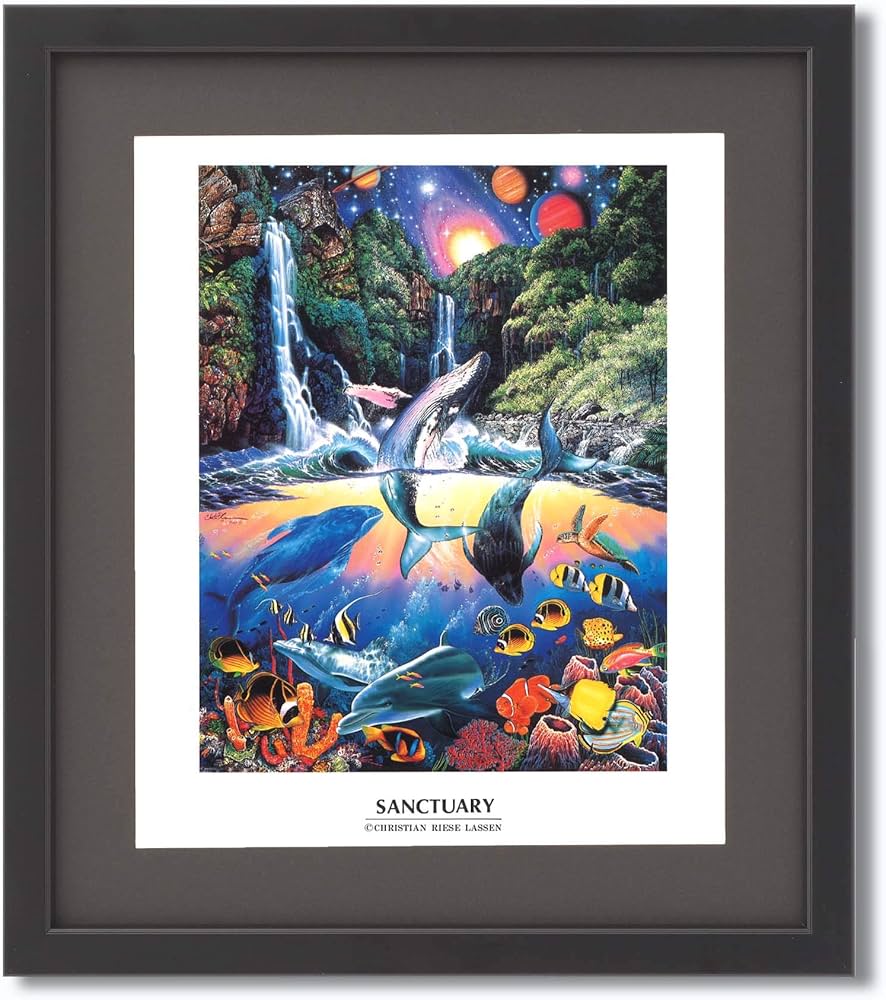 Amazon.co.jp: Christian Riese Lassenポスター額装 □クリスチャン