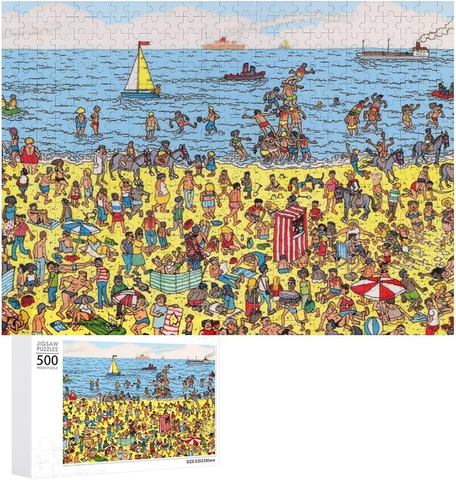 Amazon.co.jp: ジグソーパズル ウォーリーをさがせ 300 /500/1000