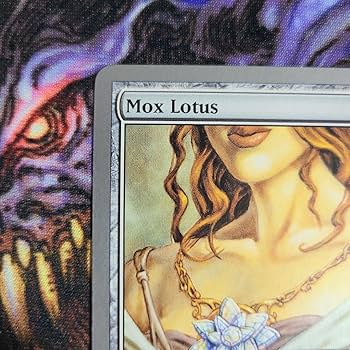 Amazon.co.jp: MTG Mox Lotus モックスロータス アンヒンジド 銀枠