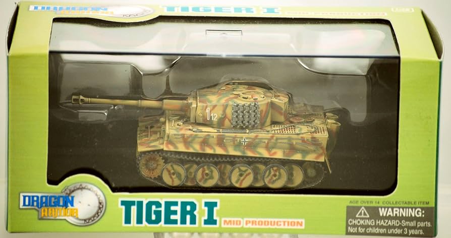Amazon.co.jp: 1/72 ドラゴンアーマー 完成品 ドイツ重戦車 TigerⅠ