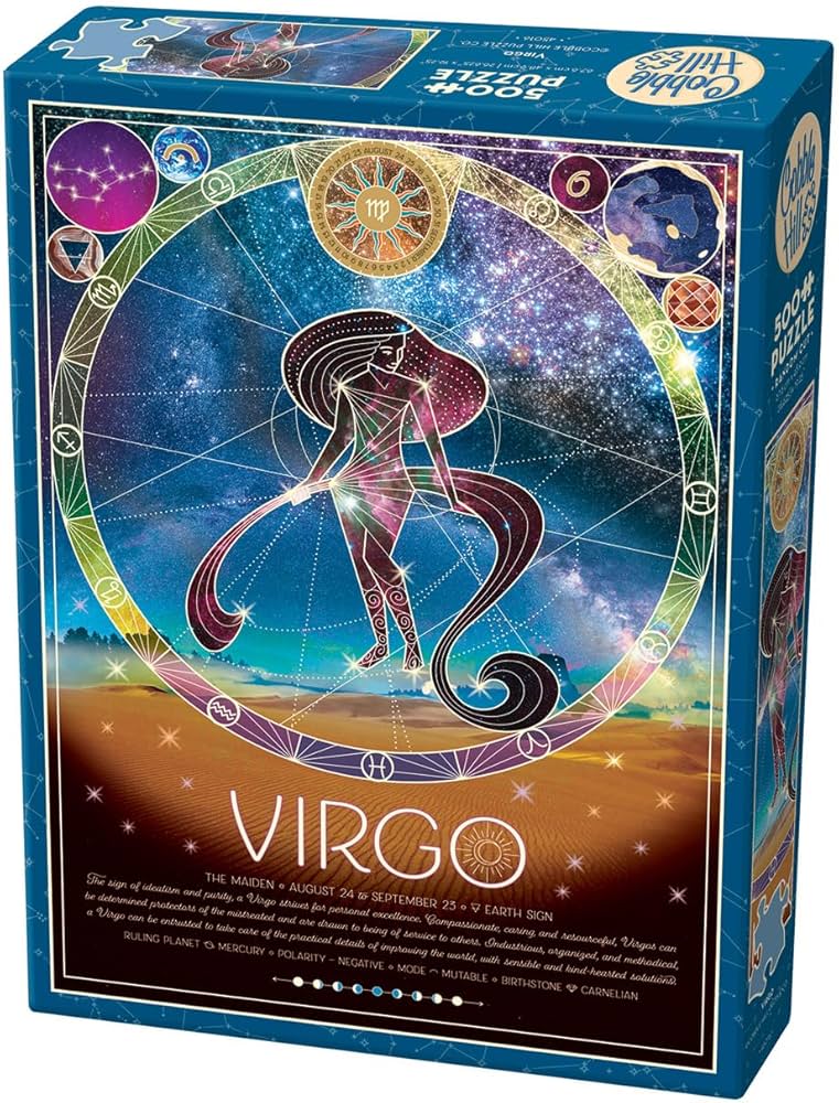 Amazon.com: Cobble Hill 500 Piece Zodiac Puzzle - Virgo - Sample