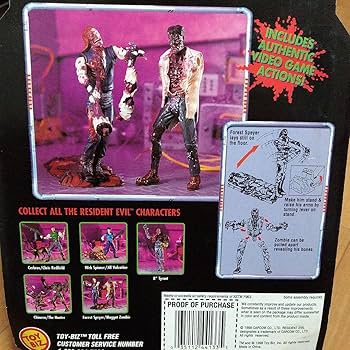 TOYBIZ バイオハザード ゾンビ&フォレストスパイヤー TOYBIZ バイオ