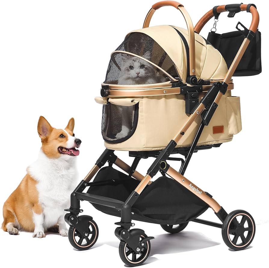 Amazon | Angelpet ペットカート 分離型 【特許登録済み】猫 犬用