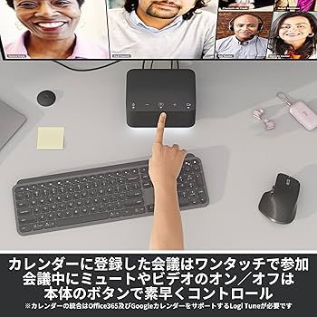 Amazon.co.jp: Logicool スピーカーフォン Bluetooth ワイヤレス 一