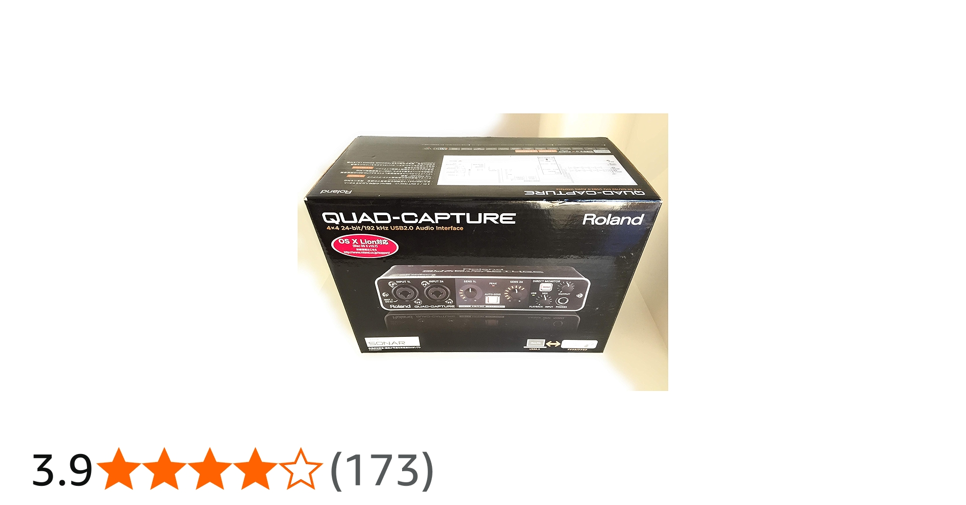 Amazon.co.jp: Roland ローランド オーディオインターフェイス QUAD