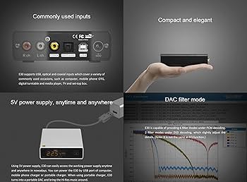 Amazon.co.jp: TOPPING E30 USB DAC AK4493/CS8416搭載 768khz/32bit