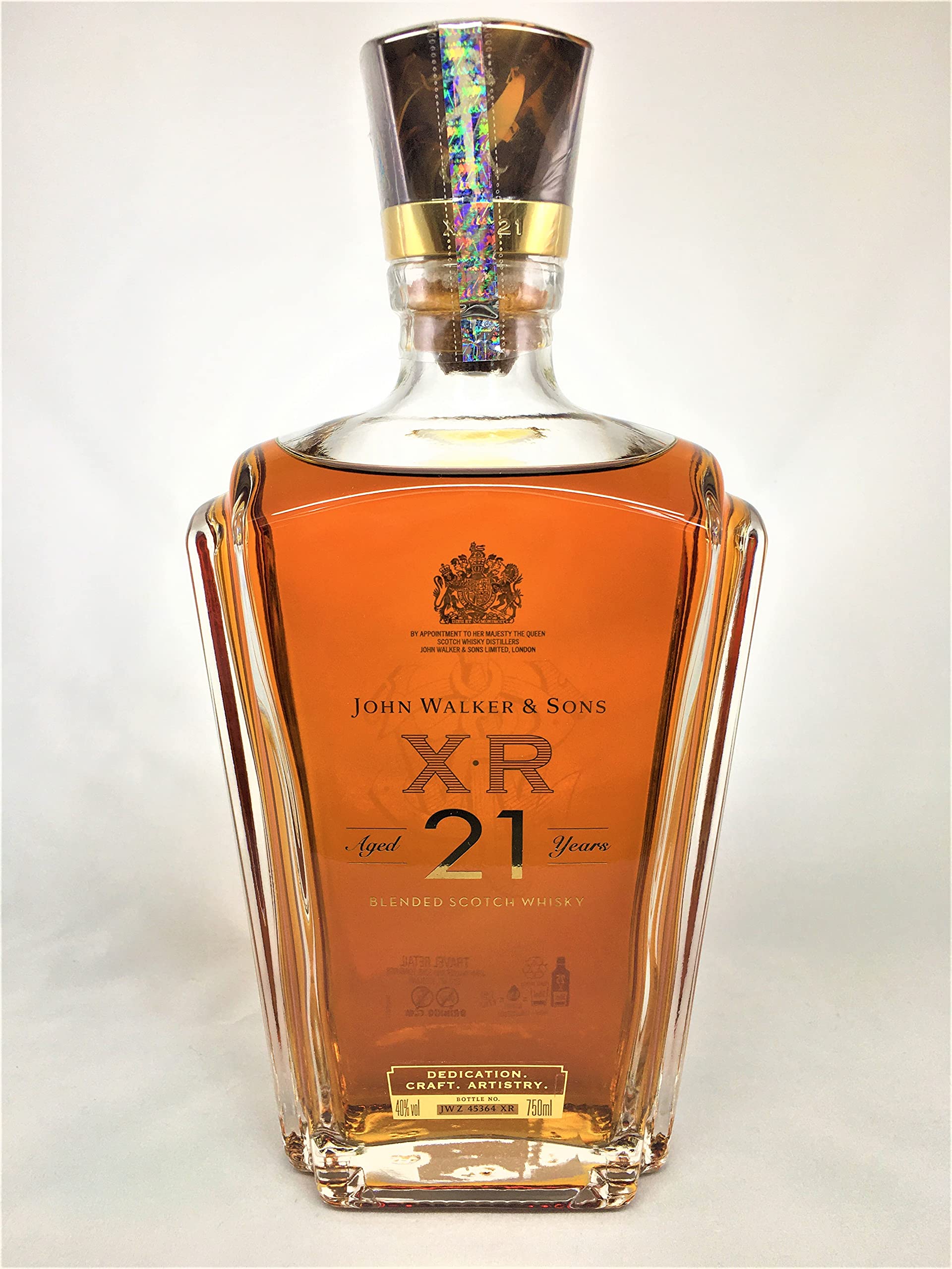 Amazon.co.jp: ジョニーウォーカー XR 21年 40度 750ml [並行輸入品