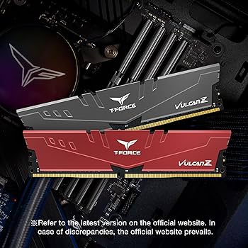 TEAMGROUP T-Force Vulcan Z DDR4 DRAM 16GB Kit (2x8GB) 3200MHz