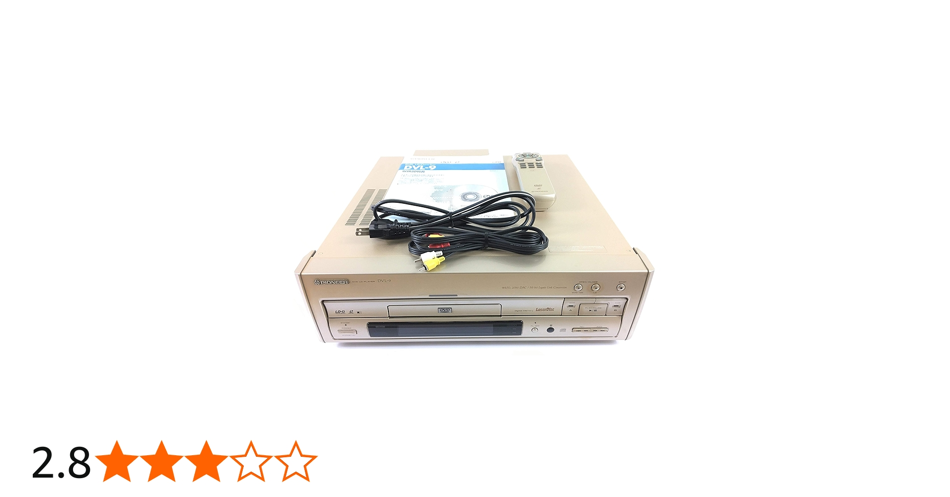 Amazon.co.jp: PIONEER パイオニア DVL-9 (ゴールド) レーザーディスク