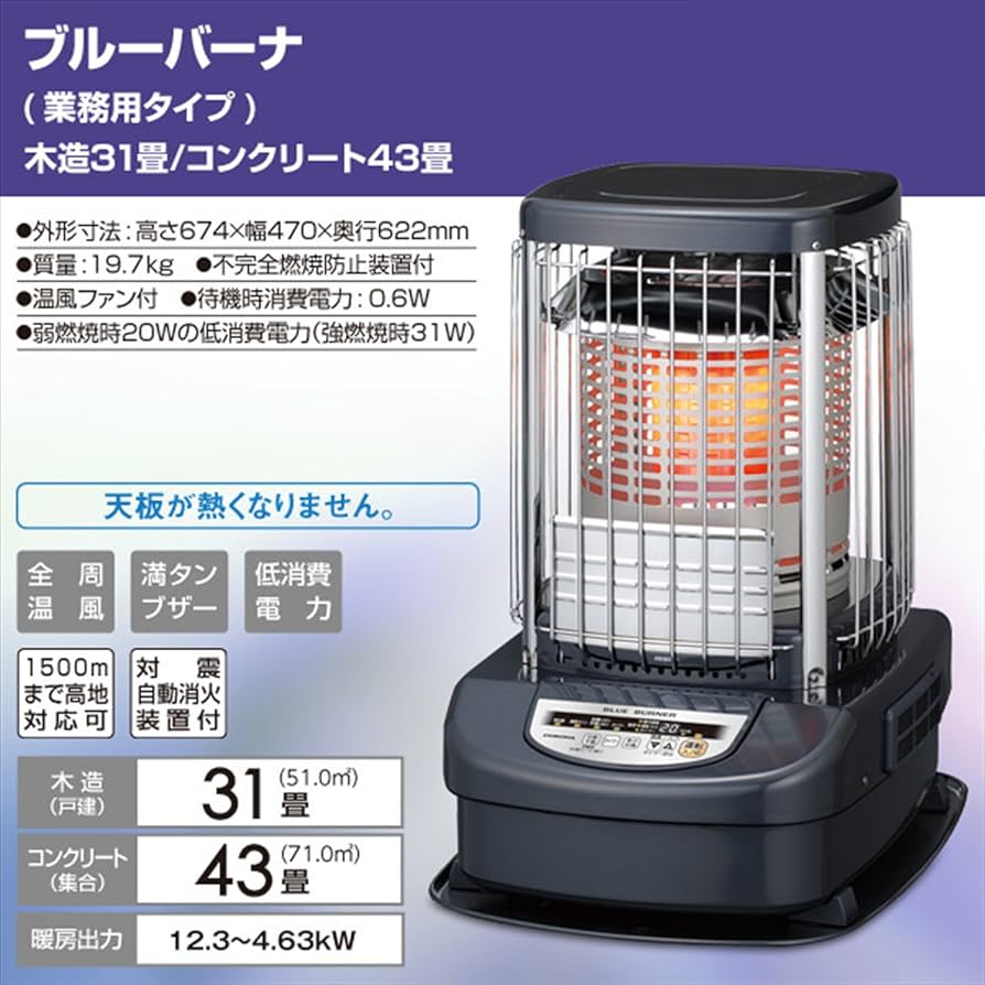 CORONA GH-F850 未使用 長期保管 電源OK 現状品 石油ストーブ CORONA