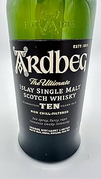 Amazon.co.jp: アードベック 10年 Ardbeg Ten ウイスキー46％ 700ml 箱