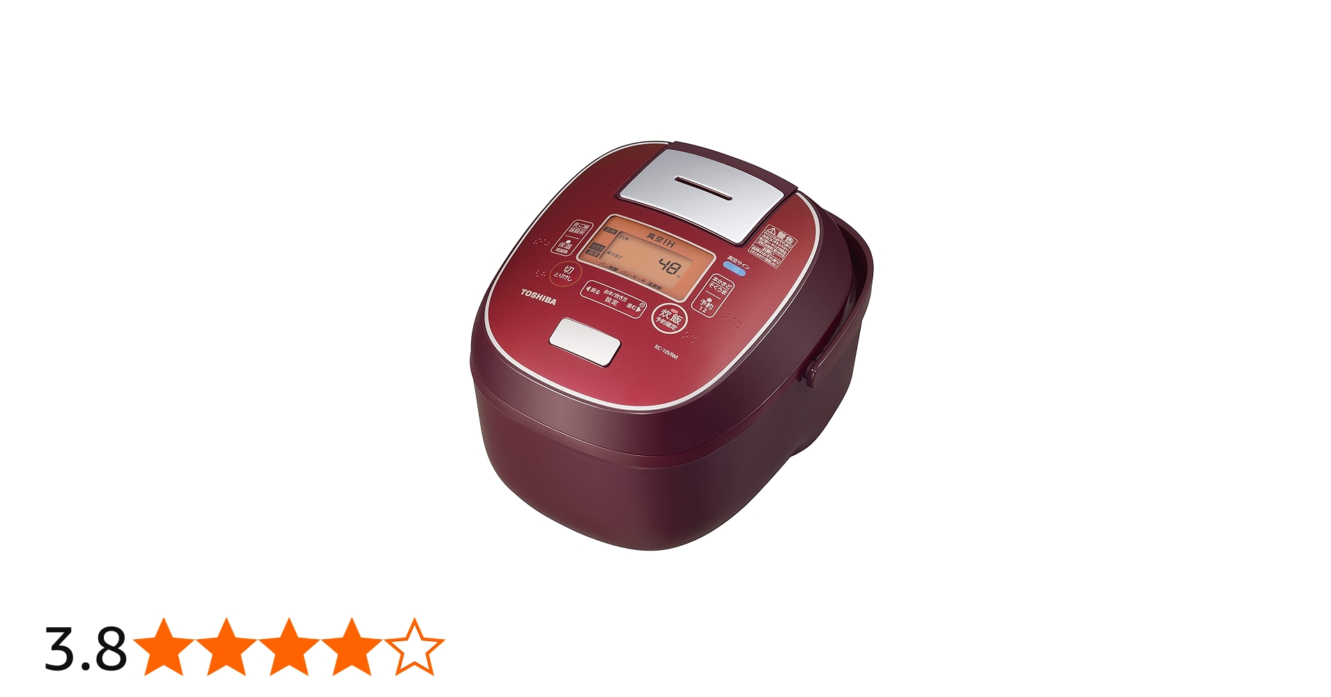 Amazon | 東芝 真空IHジャー炊飯器（5.5合炊き）5㎜厚さ鍛造かまど銅釜