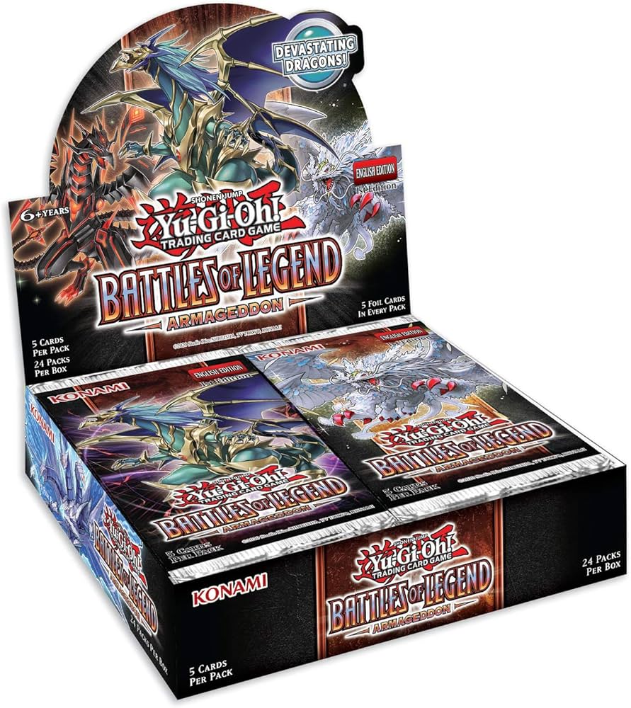 Amazon.com: Konami Yu-Gi-Oh! Battles of Legend: Armageddon Booster