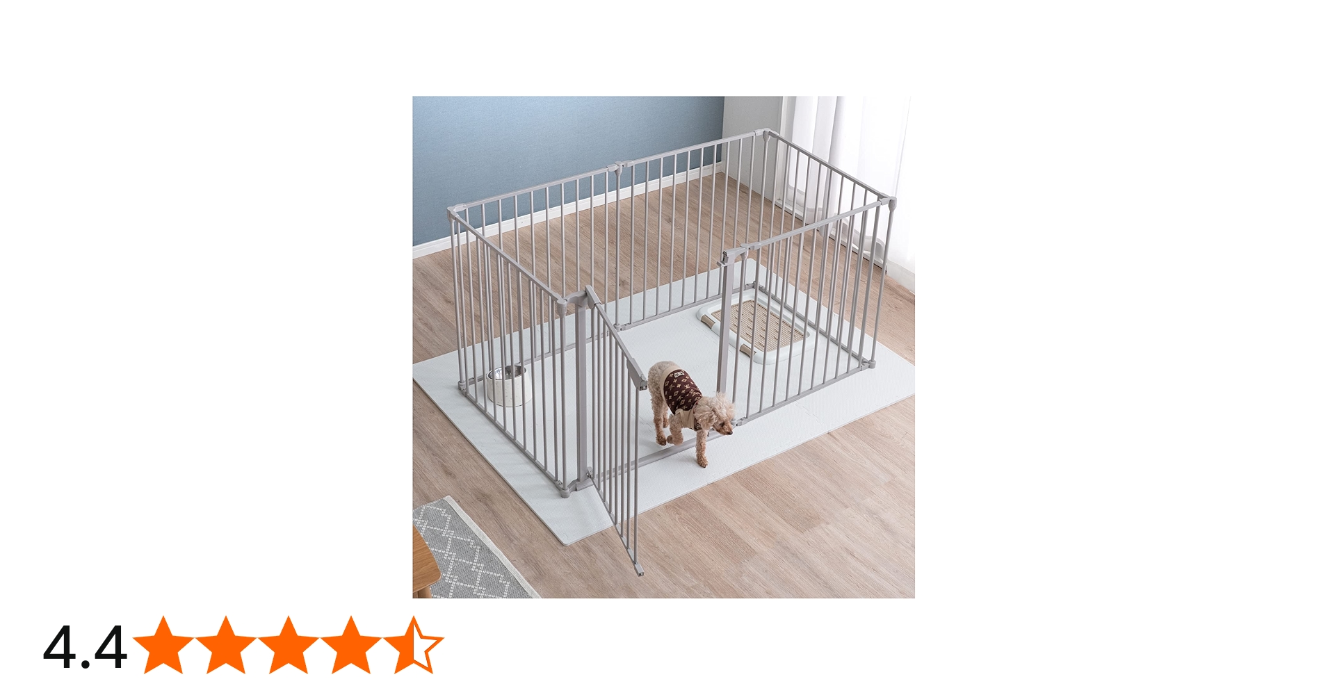 Amazon | タンスのゲン ペットサークル 151×76×76cm 【実用新案登録