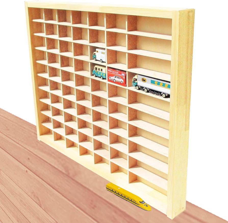 Amazon | お片付け上手に！ キュートジャパン トミカケース 60台