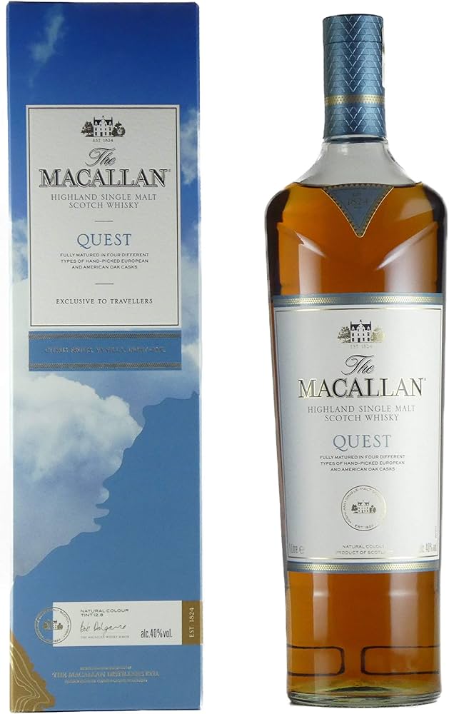 Amazon.co.jp: [内容量1000ml] ザ マッカラン クエスト 40度 1000ml