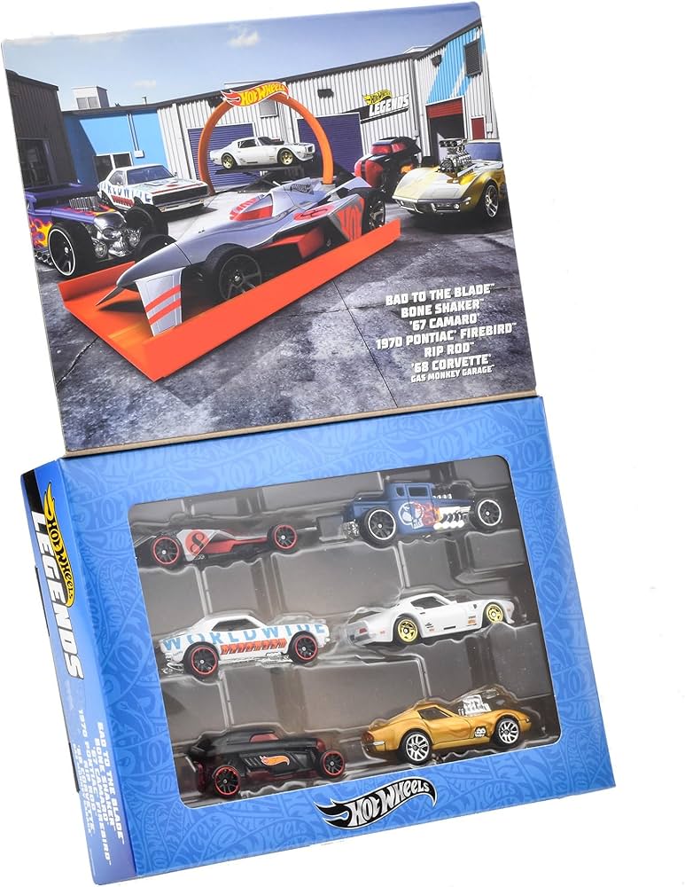 Amazon | ホットウィール(Hot Wheels) レジェンド マルチパック 6台