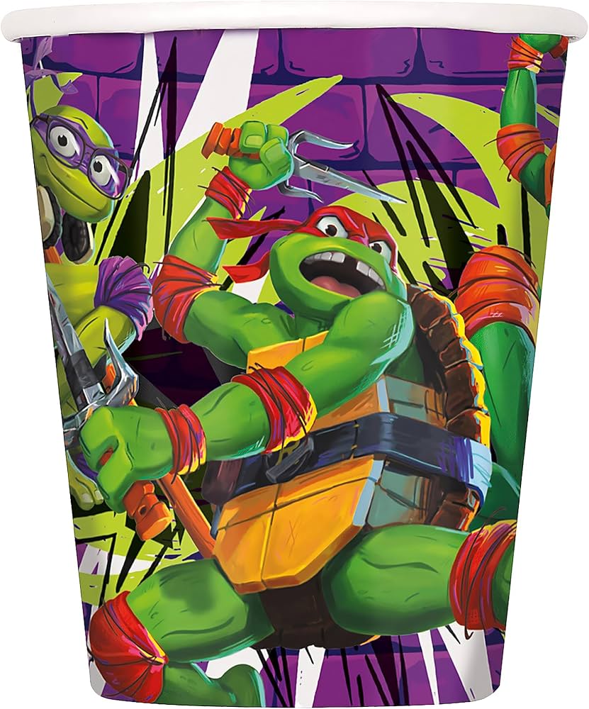 Amazon.com: Teenage Mutant Ninja Turtles Mutant Mayhem Disposable