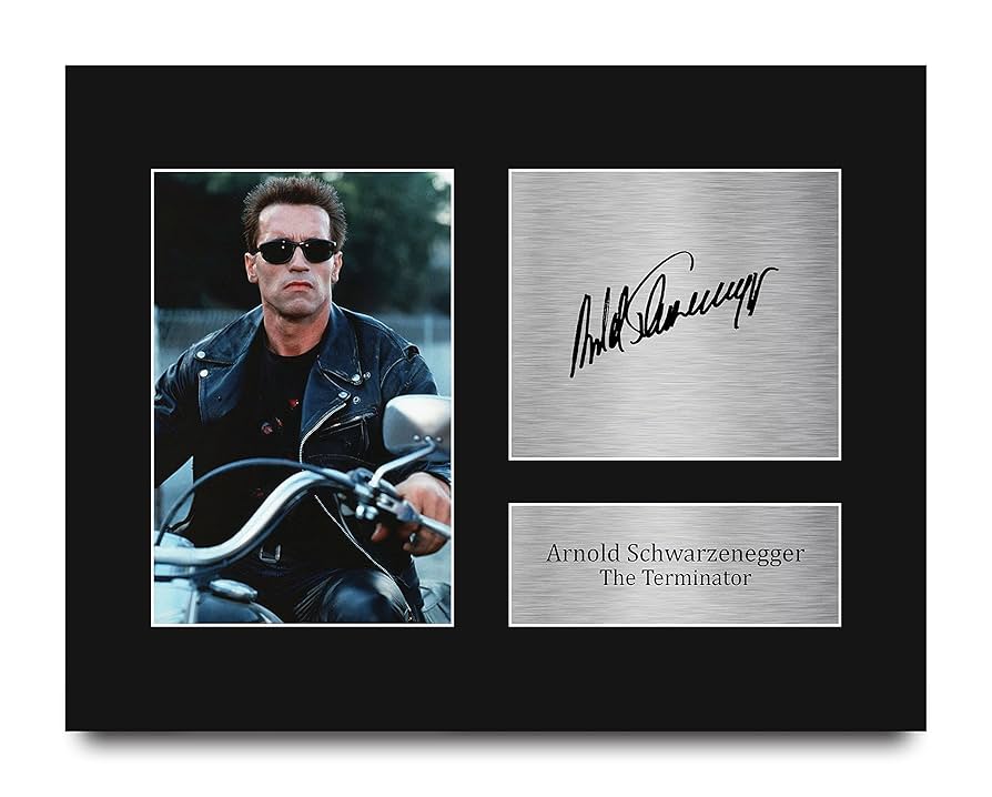 直筆サイン入り写真 ジェイ・コートニー ターミネーター/フレーム別/SA