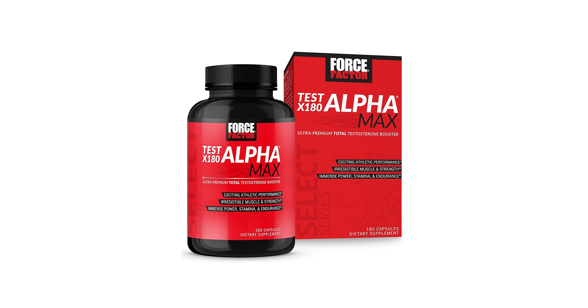 Amazon.com: Force Factor Test X180 Alpha Max Total Testosterone