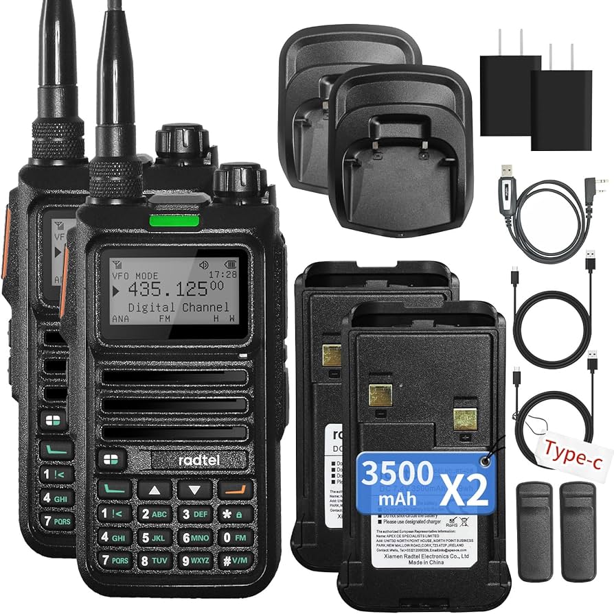 Radtel RT-4D JU 430MHz DMR/FM広帯域受☆JARD保可 Radtel RT-4DJU