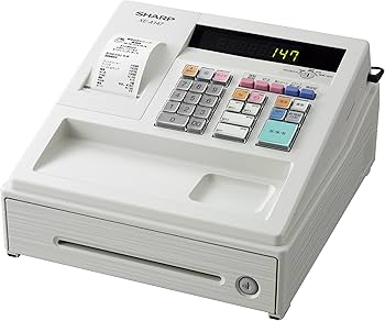 美品 シャープ 電子レジスター XE-A207W 取説 キー付 卸売 使用少ない