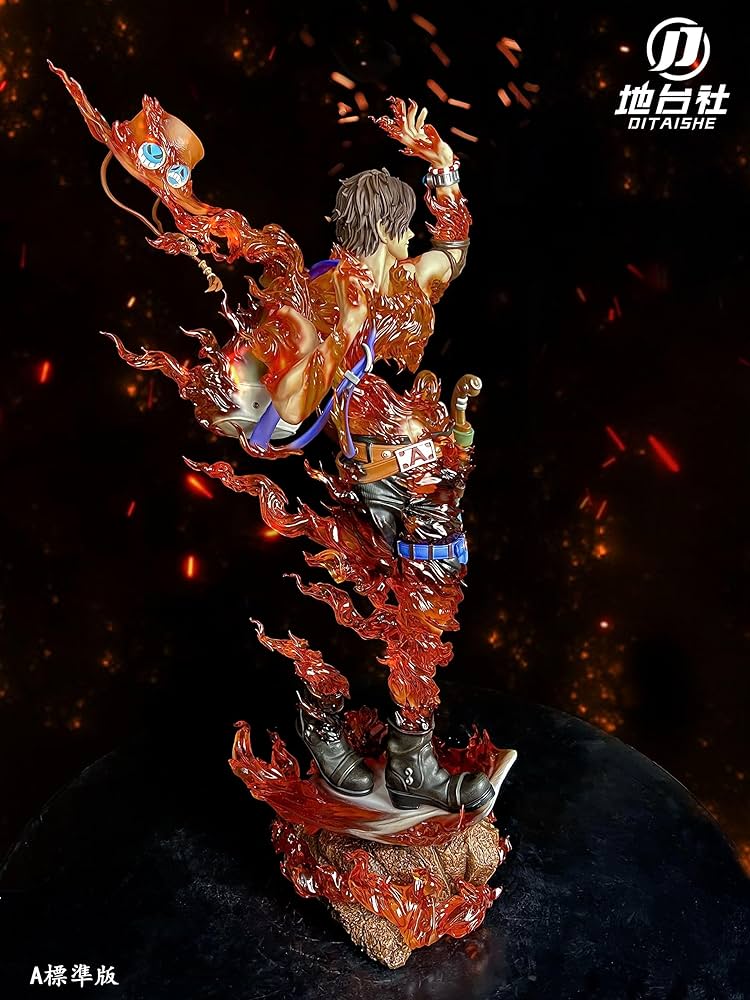 ワンピース 火拳のエース ガレージキット ガレキ スタチューX⑦