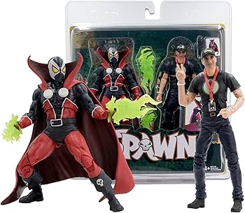 Amazon.com: McFarlane Toys - Spawn & Todd McFarlane 7in Action