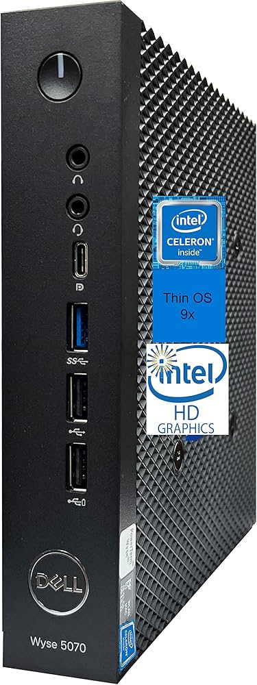 Amazon.com: Dell Wyse 5070 Thin Client, Intel Celeron J4105 4-Core