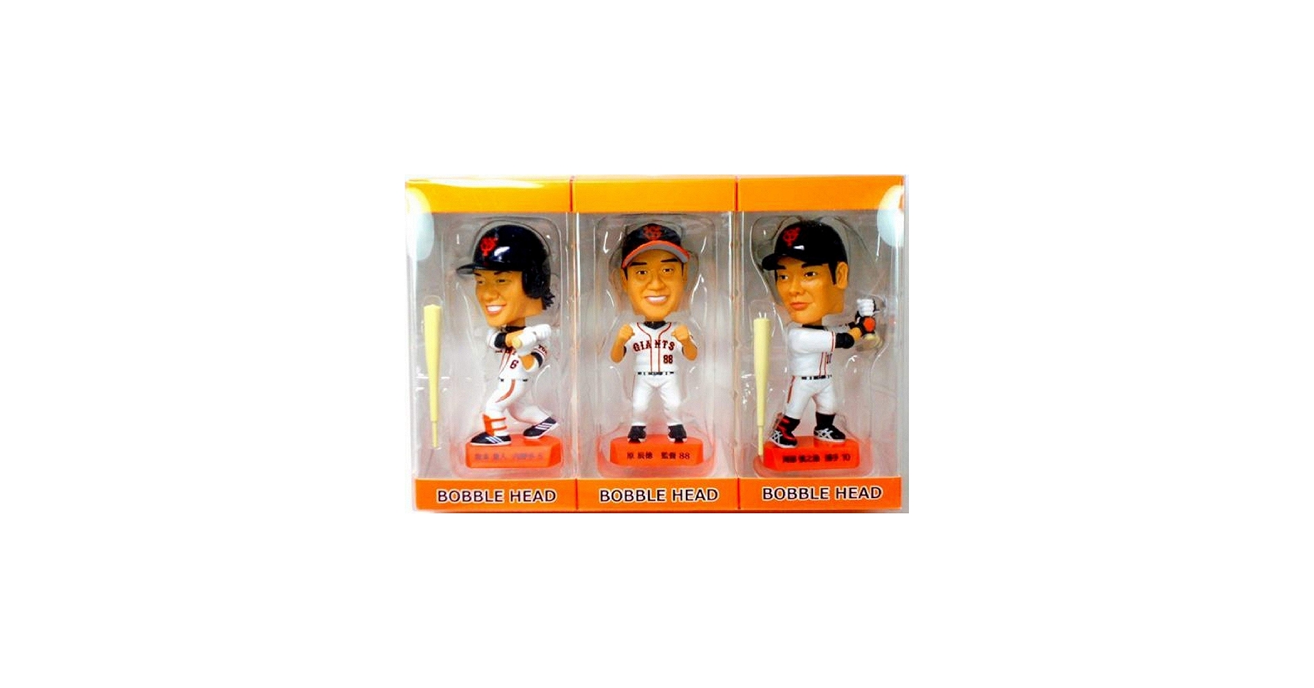 読売巨人軍 ボブルヘッド（9個セット） Amazon.co.jp: 読売